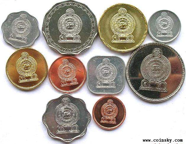 天堂--钱币商城--外国钱币专营--查看斯里兰卡新