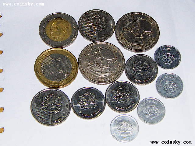 币天堂--钱币商城--小魏外国钱币--查看摩洛哥散
