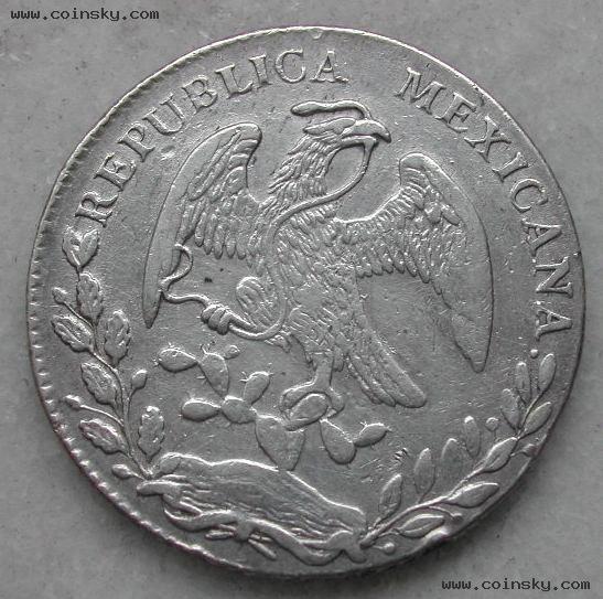 银币--查看1877Ca墨西哥花边鹰洋详细资料