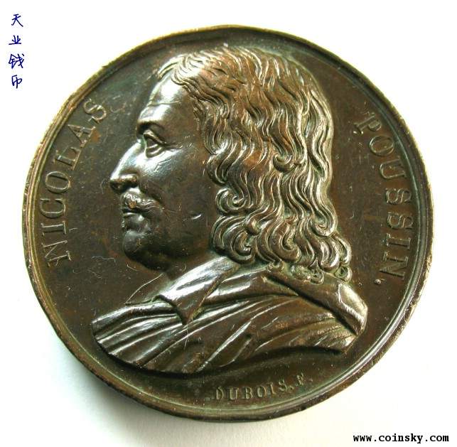 钱币天堂--钱币商城--天业钱币超市--查看法国 1817年精美高浮雕大铜章(Z0454)详细资料