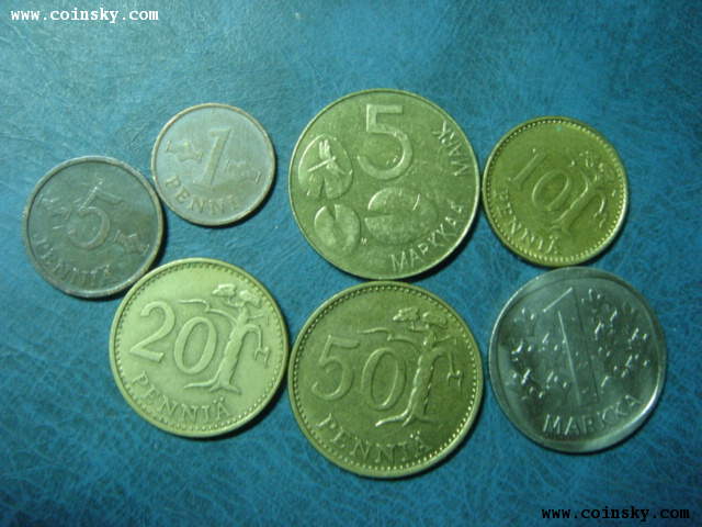 钱币世界--查看芬兰套币7