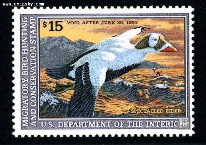 美国的鸭子邮票_徽章票证_钱币论坛|古币论