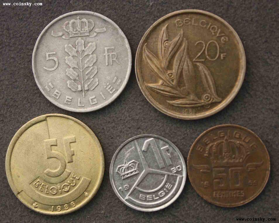 比利时币;葡萄牙硬币2组